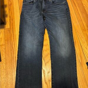 Buffalo David Bitton Dark Blue Straight Jeans size 36/30